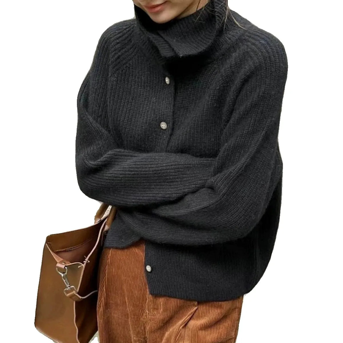 Clara - Ladies' Cardigan Cozy Knitted Jumper for Women
