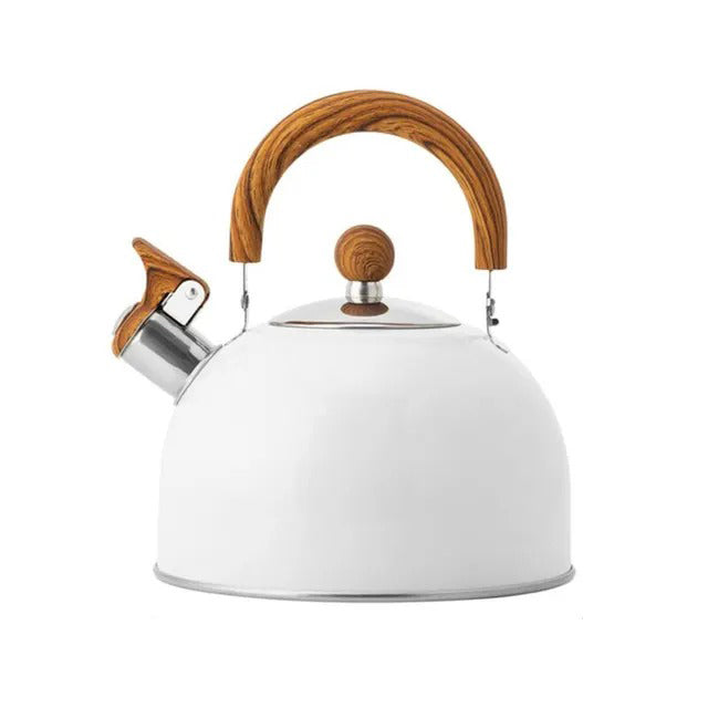 Glevato | Adjustable Stainless Steel Kettle | With Whistle | 2.5L/3L