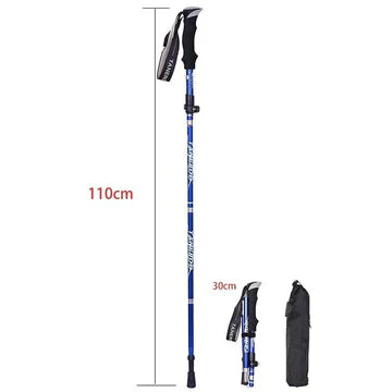 Glevato | Adjustable Trekking Poles - Collapsible Telescopic Rod