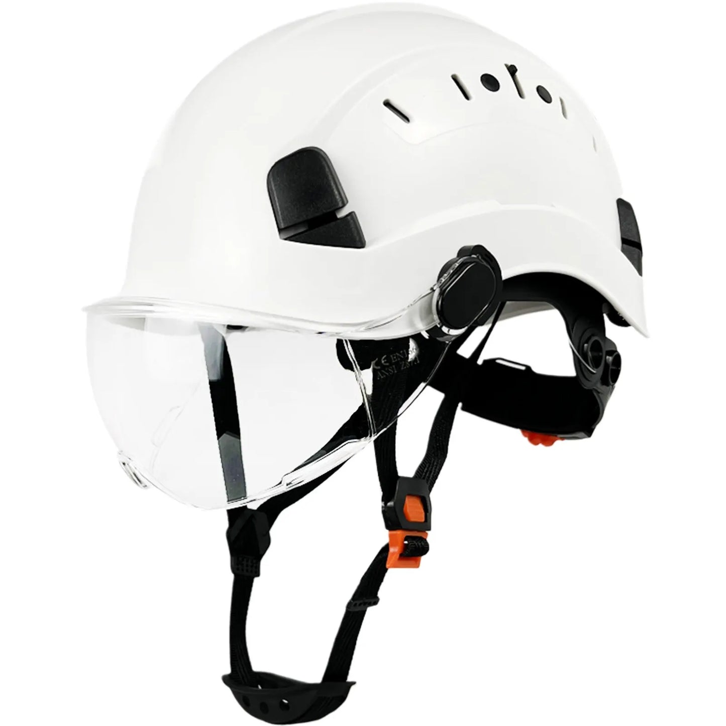 Glevato | CE ABS Safety Helmet with Goggles & Visor – SafeGuard