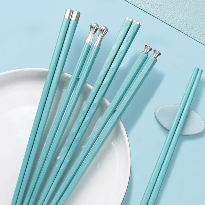 Glevato | DineLux – Luxurious Chopstick Set with Refined Designs (5 Pairs)