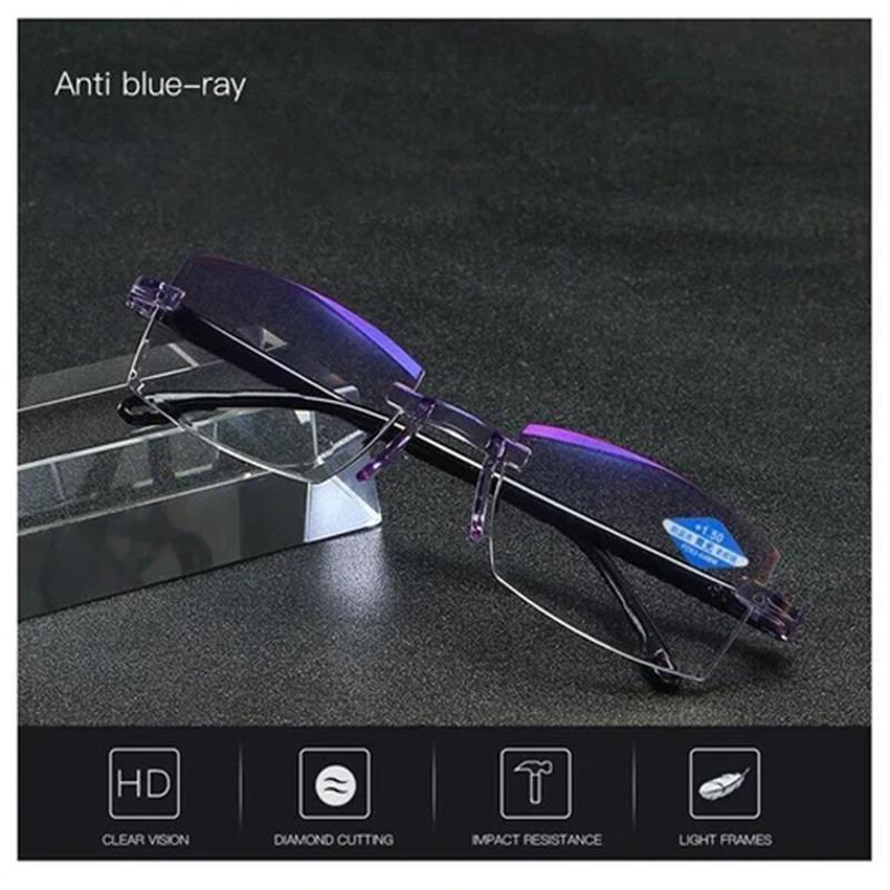 Glevato | Glasses with Blue Light Filter and Multifocal Strength - VisionGuard
