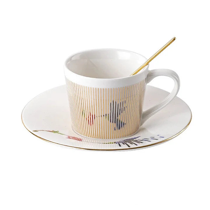 Glevato | Moving Reflection Creative Coffee Cup Mirror Reflection Coffee Mug