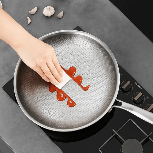 Glevato | PREMIUM PAN - High quality titanium pan without coating for all cooktops