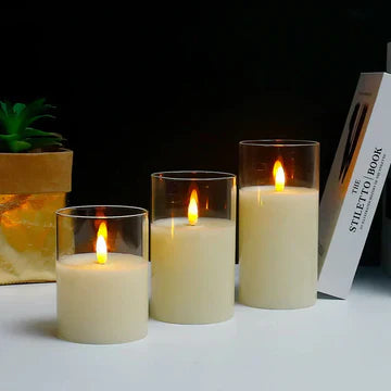 Glevato | Realistic LED Candles with Atmospheric Flame Effect