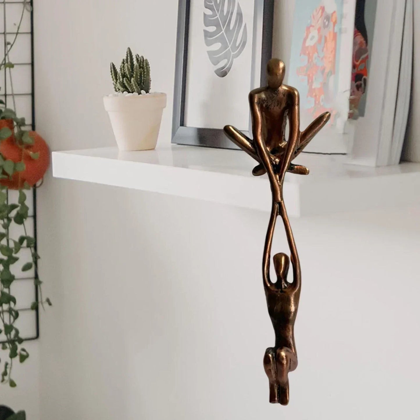 Glevato | Sculpture Figurine Modern Yoga Duo Decoration