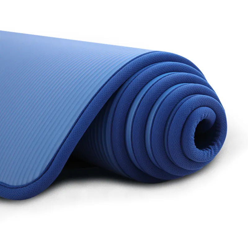 Glevato | Thick Non-Slip Yoga Mat with Ribbed Texture
