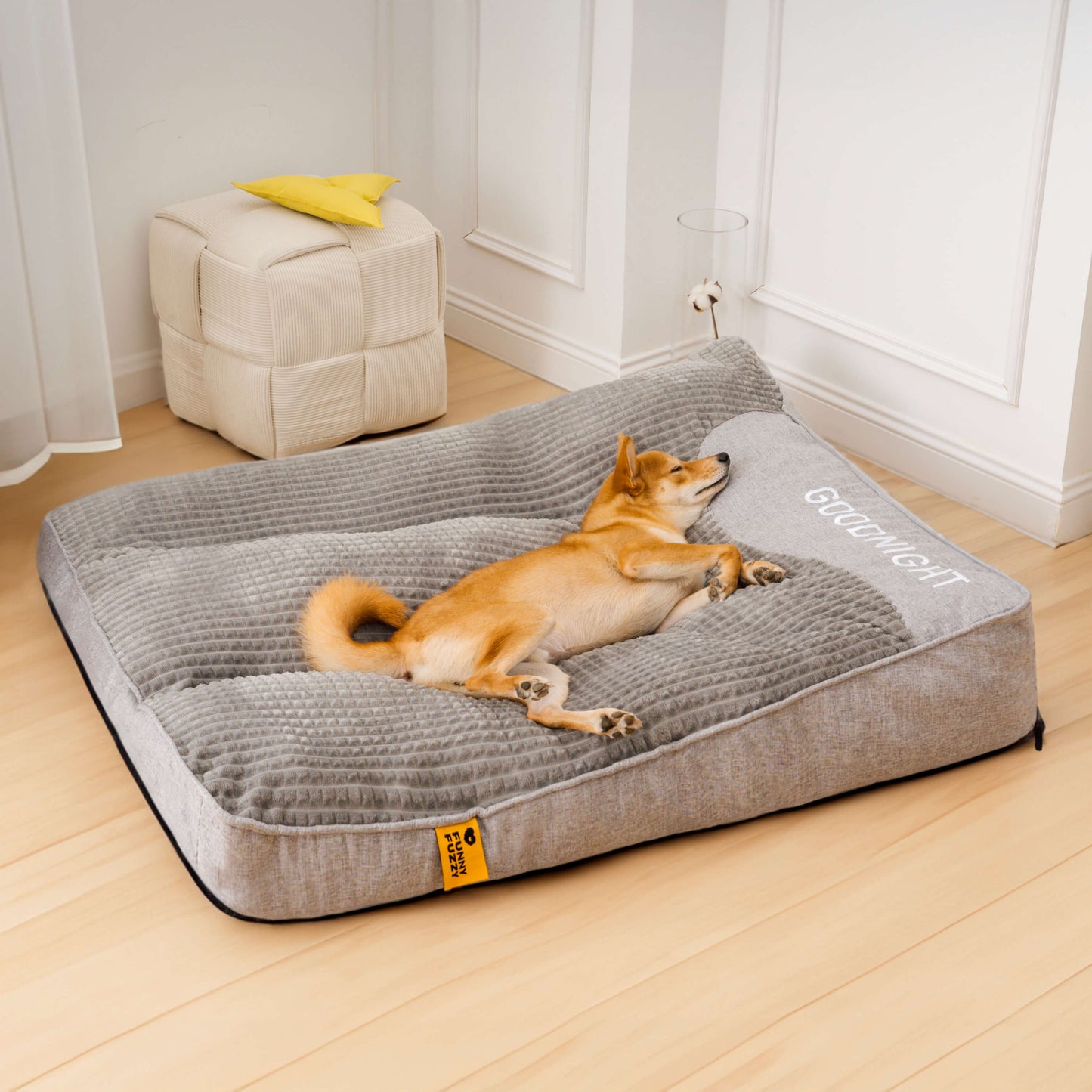 Glevato | Thick Scratch-Resistant Spine Protection Dog Bed
