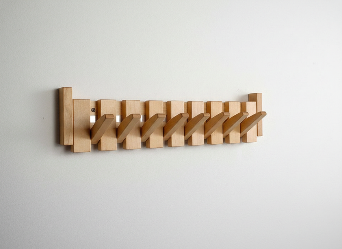 Glevato | Three Coat Hooks for Hall - HarmonyHook