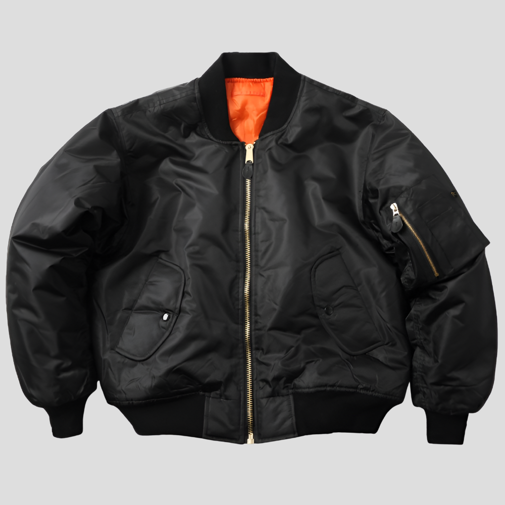 Glevato | Unisex Classic Bomber Jacket with Ribbed Trim