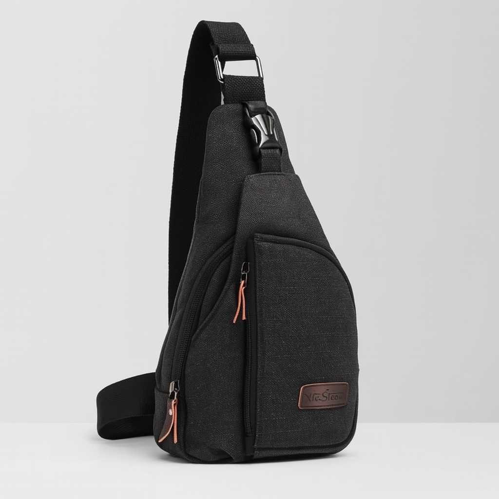 Glevato | Unisex Vintage Canvas Sling Bag