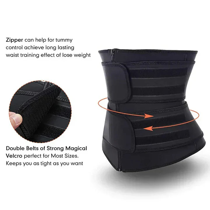 Glevato | Waistband Neoprene Slimming Training Belt