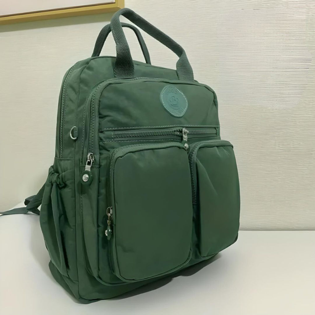 Glevato | Women's Multi-Pocket Backpack with Front Pockets