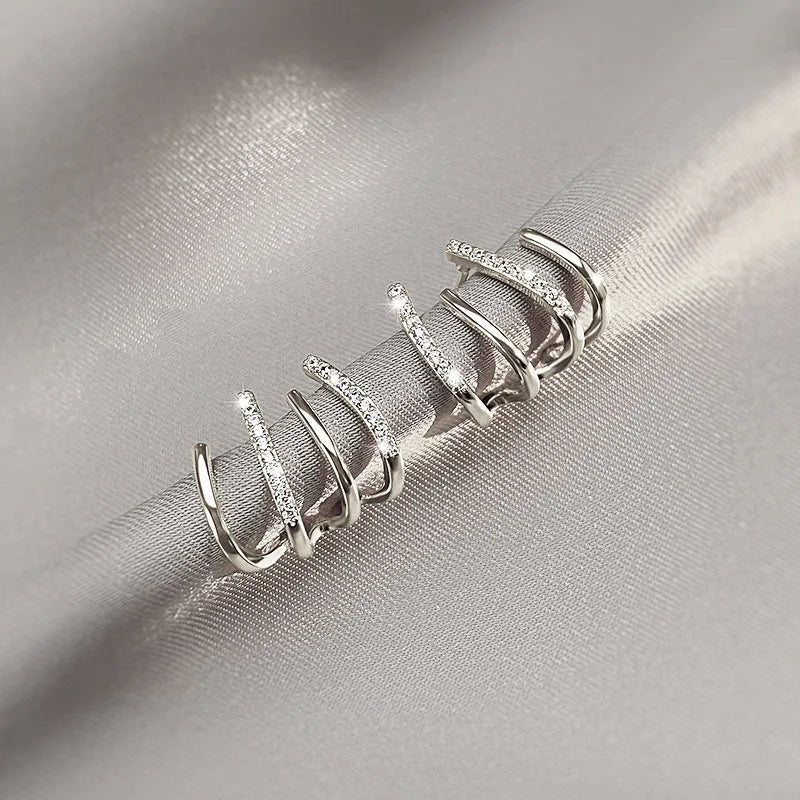 Glevato | Women’s Twist Earrings | Lightweight Statement Jewelry | Hypoallergenic Finish
