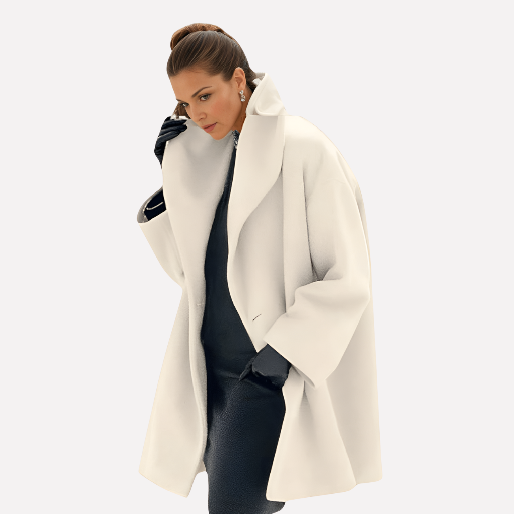 Glevato | Women's Wide Collar Coat