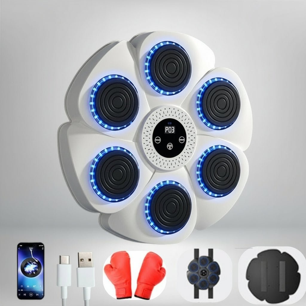 PUNCHBEAT – Intelligent Boxing Machine with Bluetooth Music and RGB Lighting