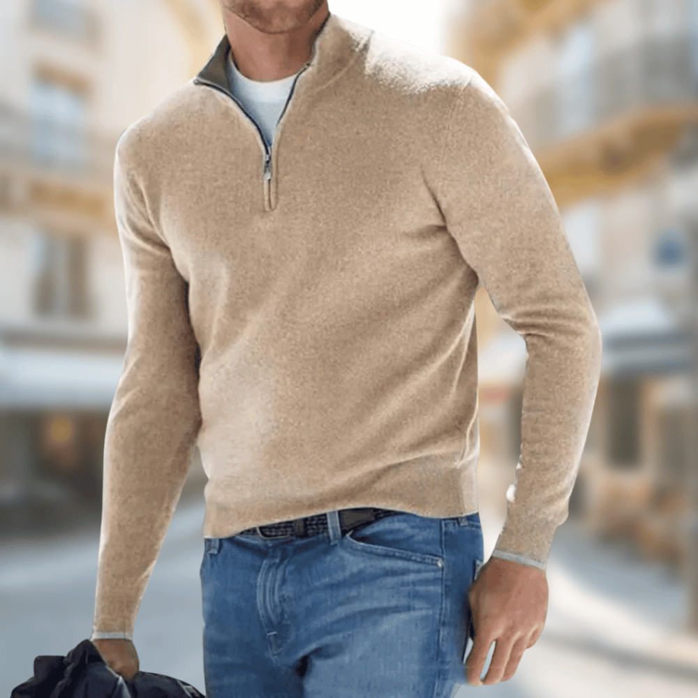 Theo - The comfortable, elegant jumper for autumn