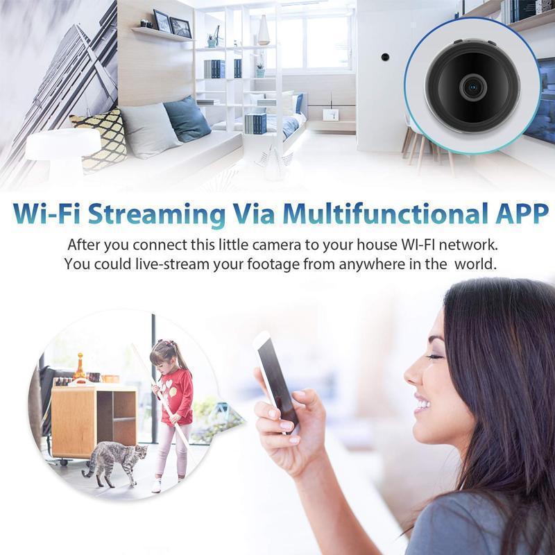 1080p Magnetic WiFi Mini Camera - RV Backup Camera