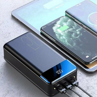 Power bank o ultra wysokiej pojemności 50 000 mAh – superszybkie ładowanie telefonów, tabletów i laptopów