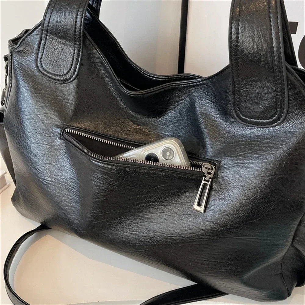 Aliona - School Bag with Shoulder Strap and Zip