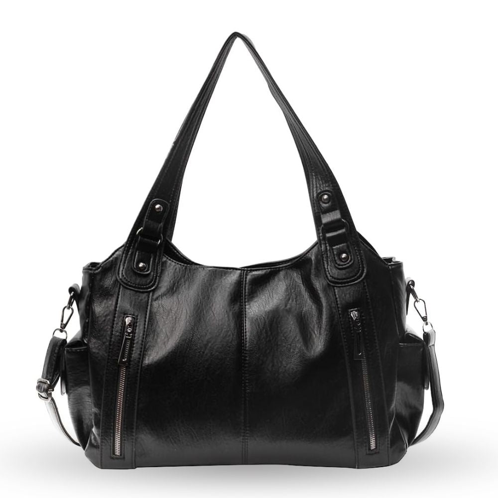 Aliona - School Bag with Shoulder Strap and Zip