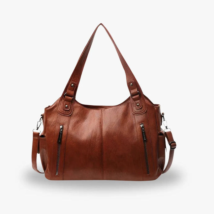 Aliona - School Bag with Shoulder Strap and Zip