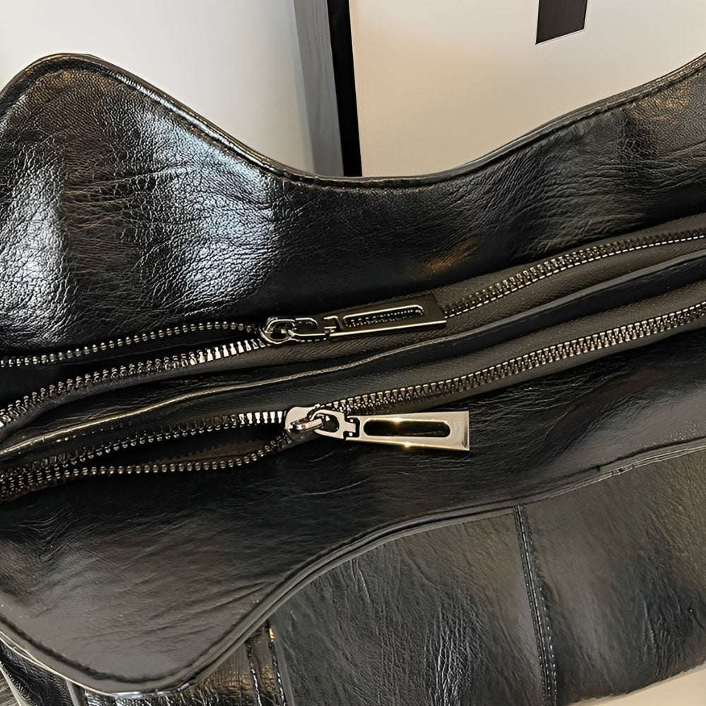 Aliona - School Bag with Shoulder Strap and Zip
