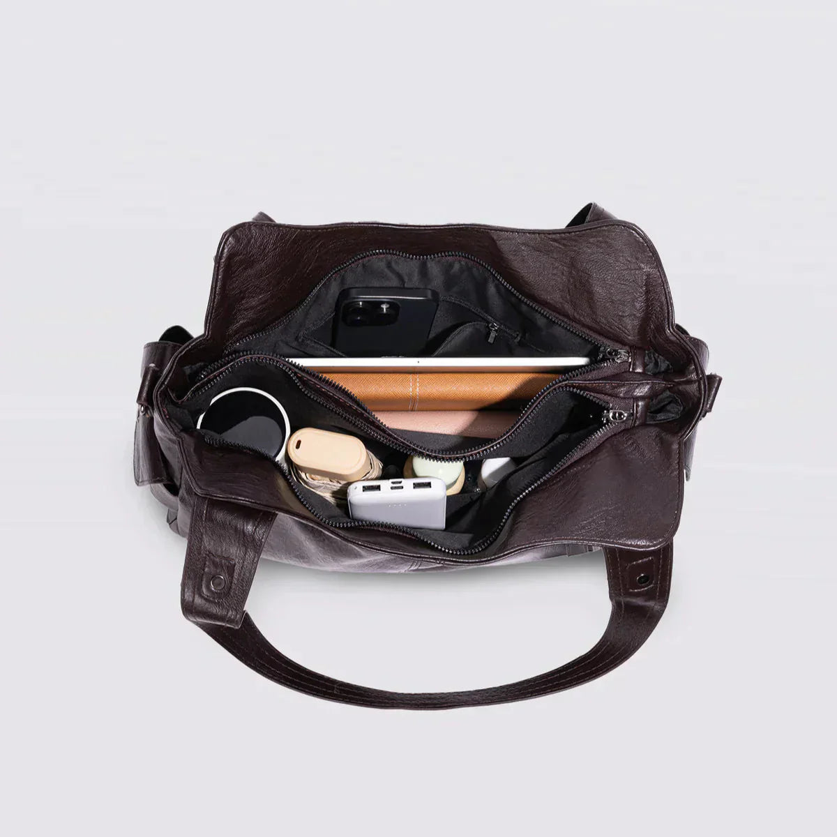 Aliona - School Bag with Shoulder Strap and Zip