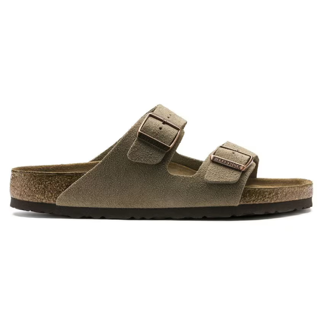 Arizona | Taupe Suede – Casual Sandals with Soft Anatomical Footbed