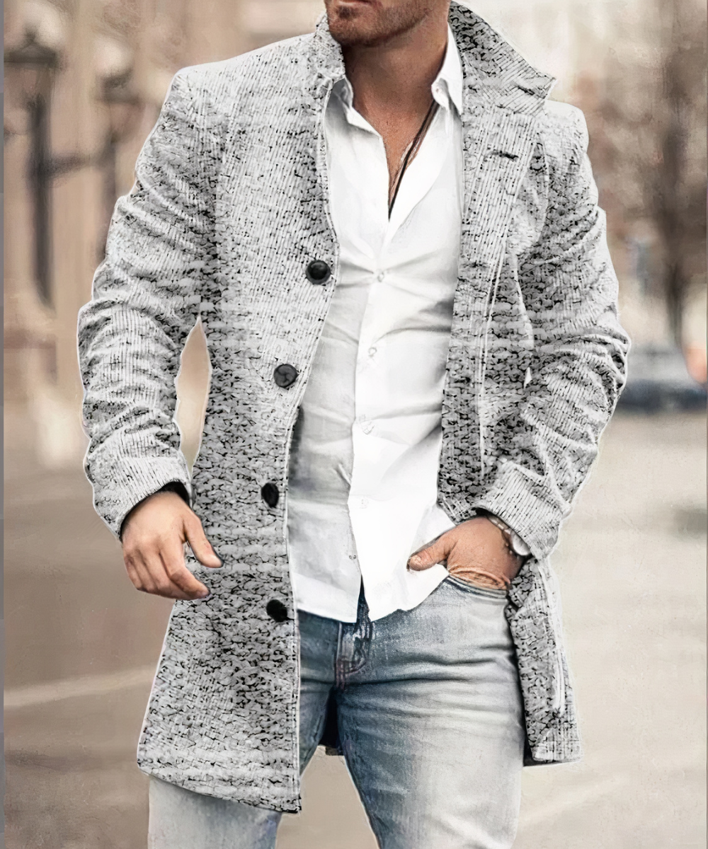 Austin | Chic winter trench coat for men