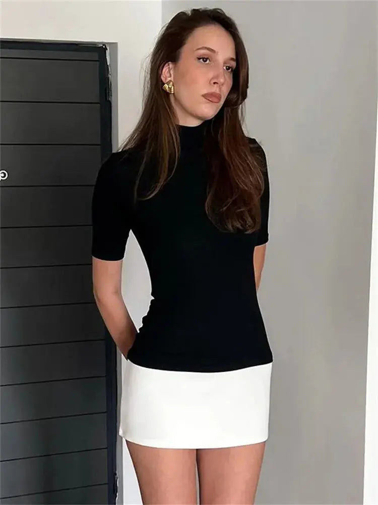 Autumn - Effortlessly Chic Fitted Mini Dress for Women