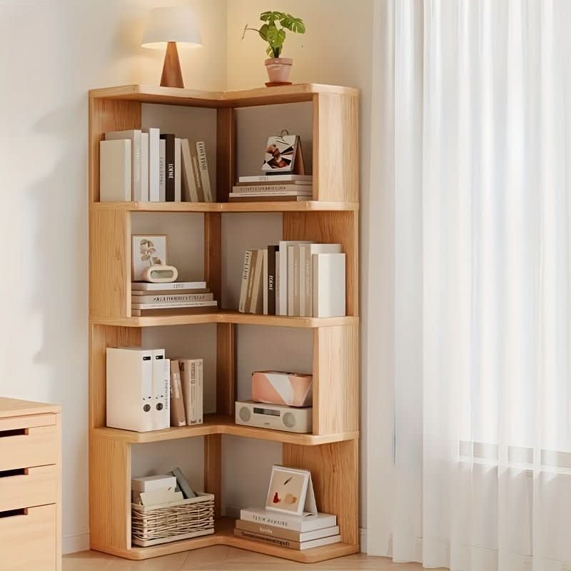 AVELACRAFT – Corner cabinet made of solid pine wood for space-saving, elegant storage