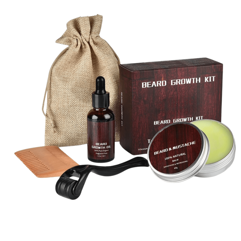 BARTBOOST – Beard Growth Kit for a Healthy & Strong Beard