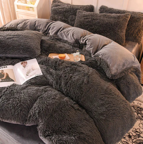 Candy-Colored Soft Duvet Cover - FluffCandy