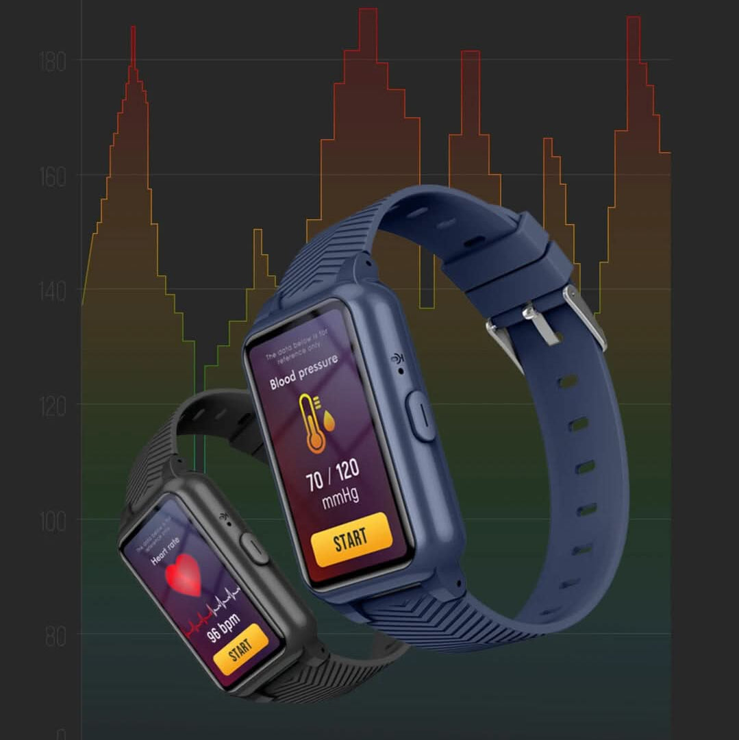 CARELINK – GPS Smartwatch for Seniors with Fall Detection & SOS Button