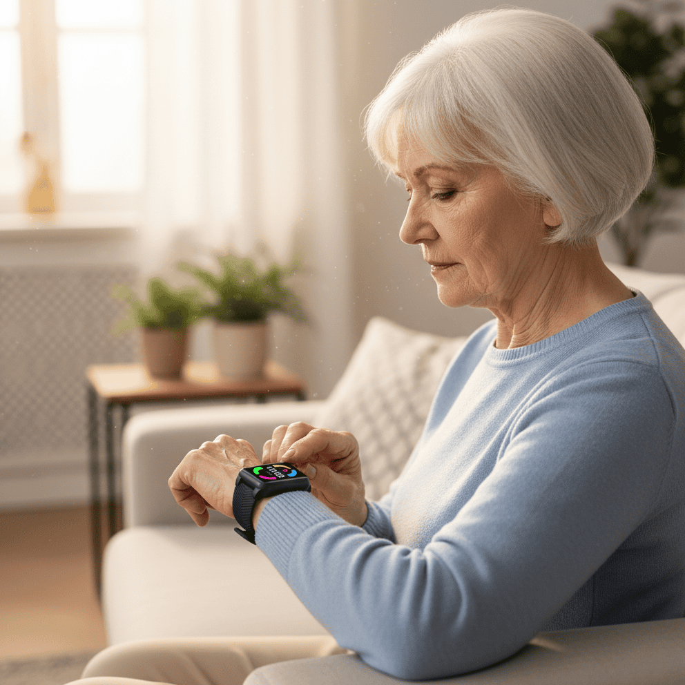 CARELINK – GPS Smartwatch for Seniors with Fall Detection & SOS Button