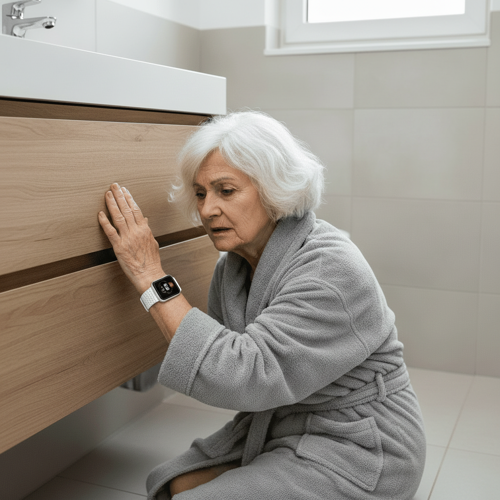 CARELINK – GPS Smartwatch for Seniors with Fall Detection & SOS Button