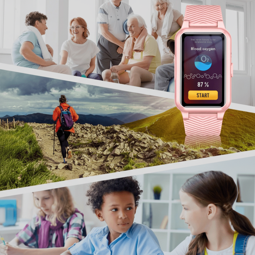CARELINK – GPS Smartwatch for Seniors with Fall Detection & SOS Button