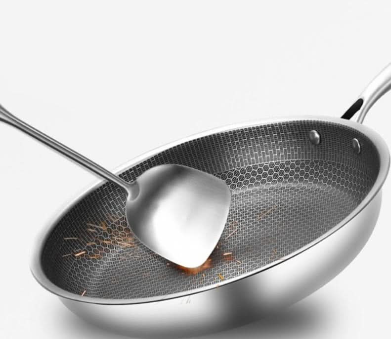 CHEFCRAFT PAN - Stainless Steel Non-Stick Frying Pan for Effortless Cooking