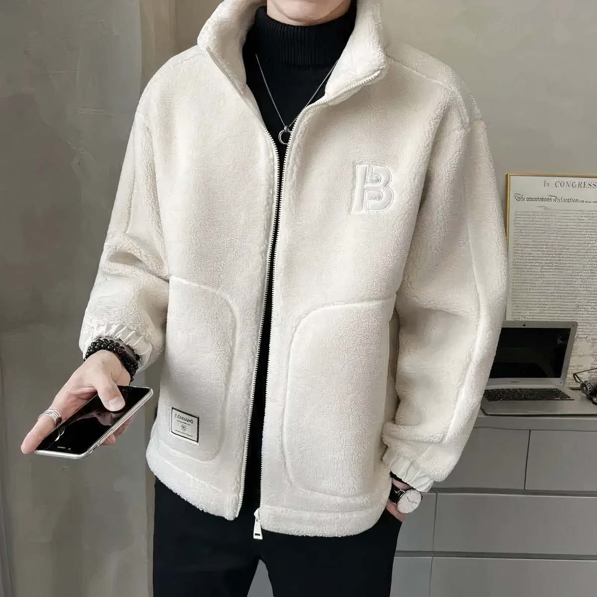 Ciepła kurtka polarowa | Komfort termiczny i zimowy styl