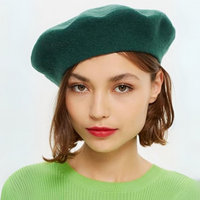 Klasyczny francuski wełniany beret – Evelyne