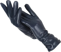 Klasyczne damskie rękawiczki skórzane - LuxLeather