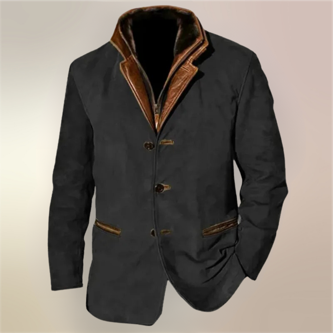 Collin - Elegant Vintage Jacket for Men, Autumn Special