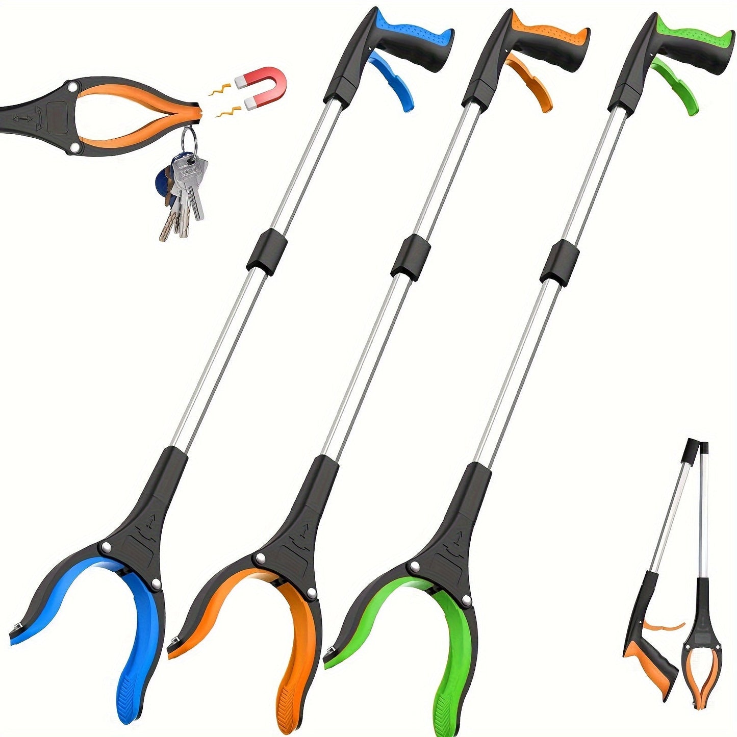 Comfortable Grabbing Tool with Rotation – Lightweight and Practical for Effortless Reach