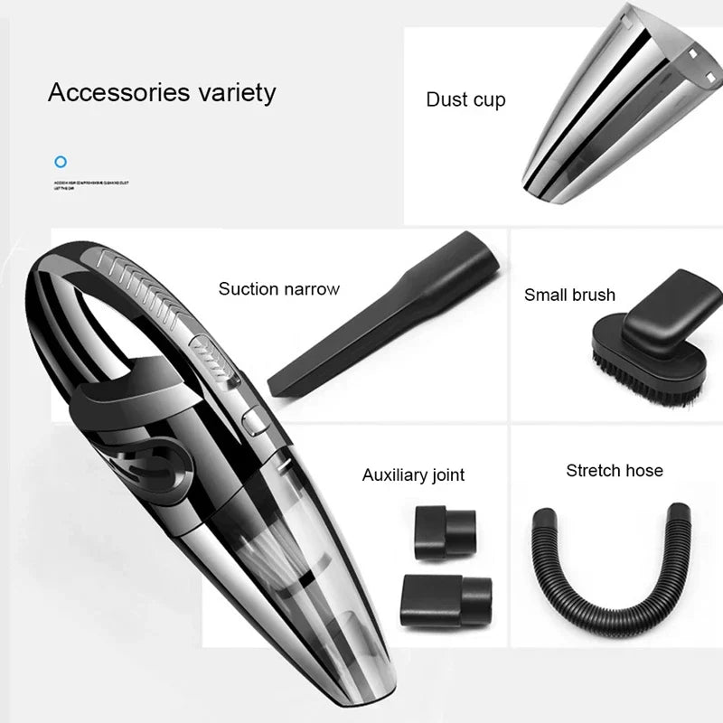 Cordless Vacuum Cleaner with Powerful Cyclonic Suction System - PowerSuction