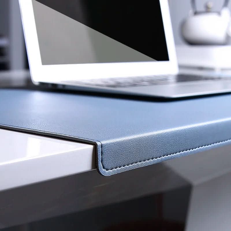 DESKCOMFORT – Ergonomic PU Leather Desk Mat with Wrist Support