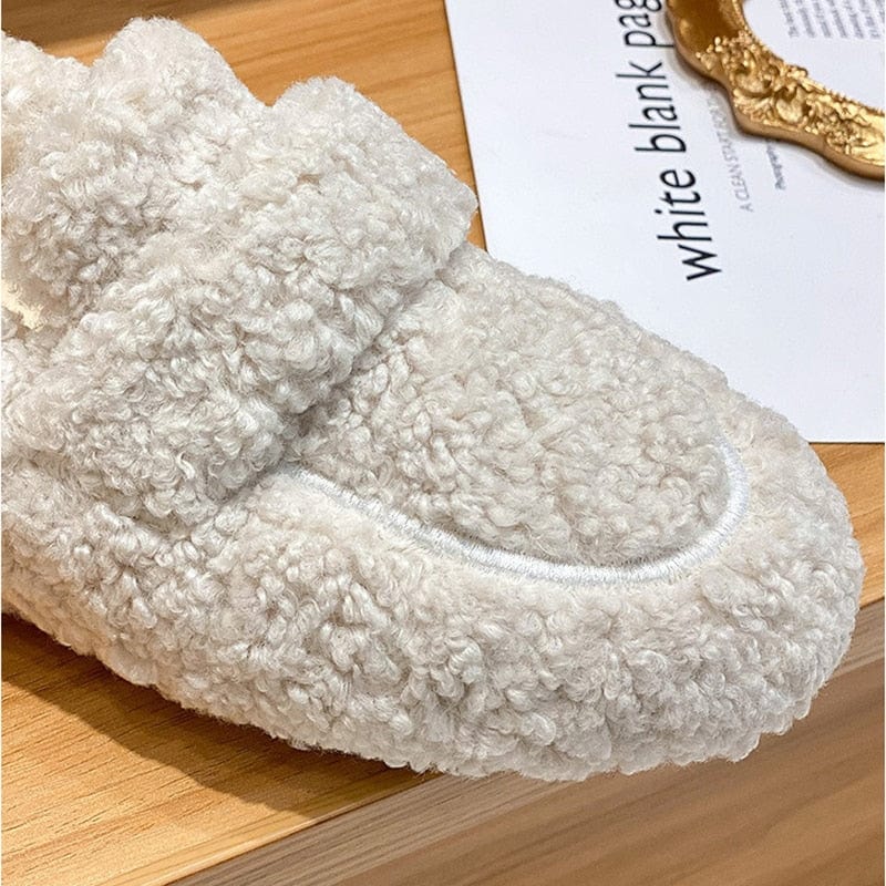 DouceMarche Slippers – Plush Indoor Moccasins, Soft Comfort and Cozy Warmth