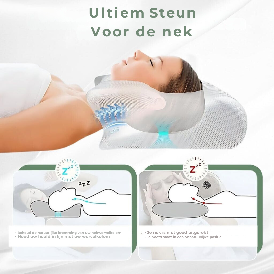 DreamAlign Orthopedic Pillow – Luxury Memory Foam Pillow for Neck Pain & All Sleeping Positions