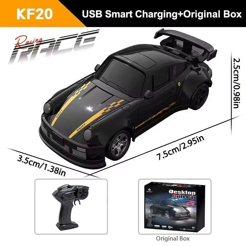 DRIFTLITE – Mini 4WD RC Car with Stable Control and Fast Acceleration
