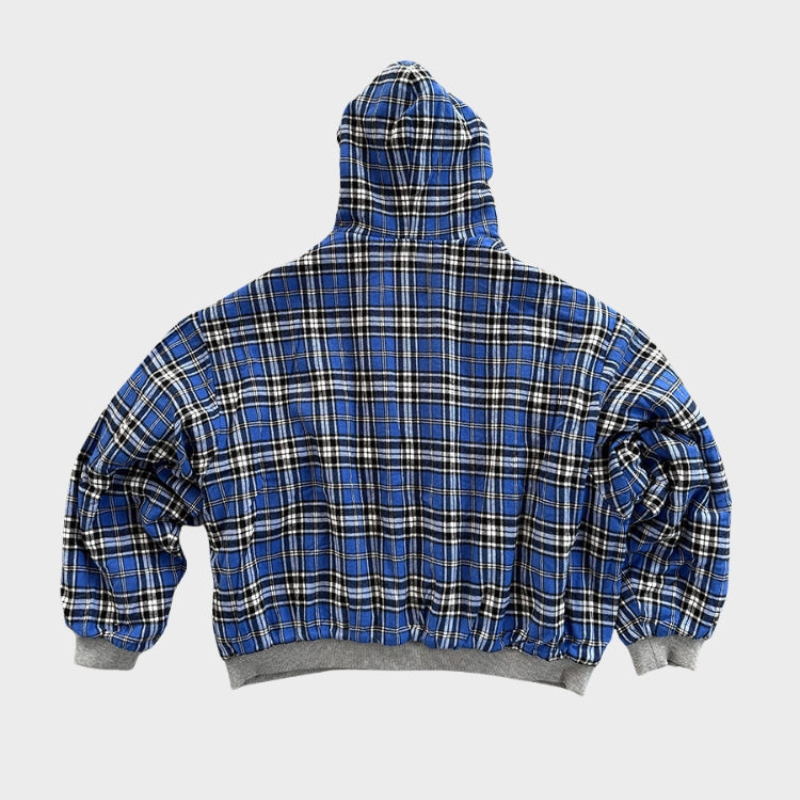 Dwustronna bluza oversize z kapturem